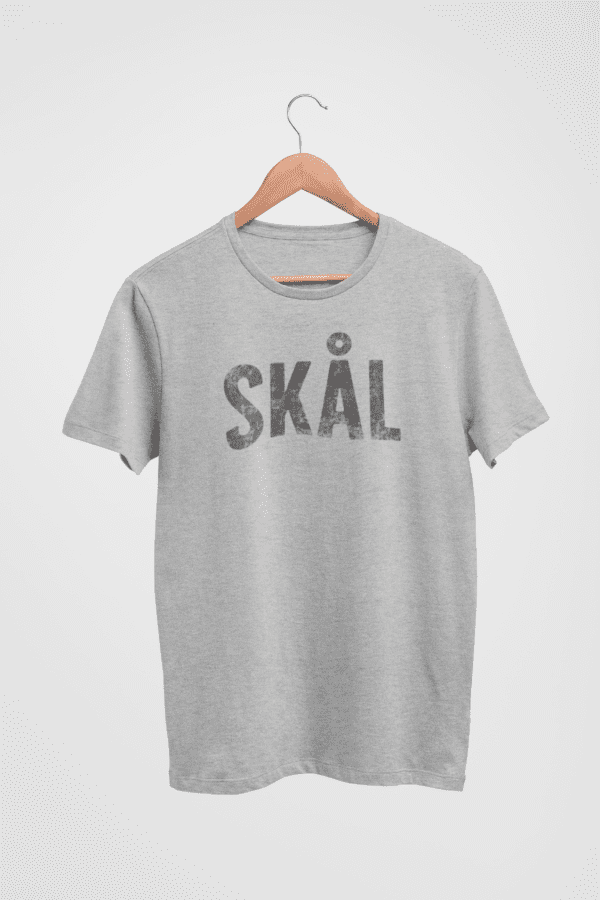 T-Shirt - Skal (svart print)