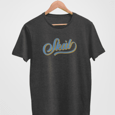 T-Shirt - Skal (blue print)