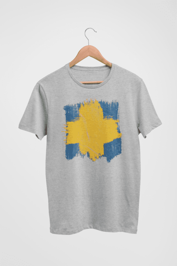 T-Shirt - Swedish Flag square