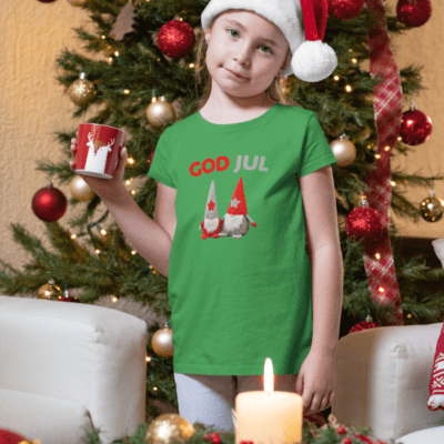 T-Shirt - God jul (gnomes)