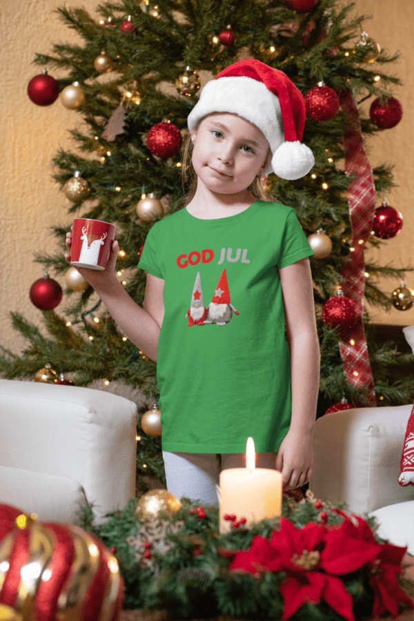 T-Shirt - God jul (gnomes)