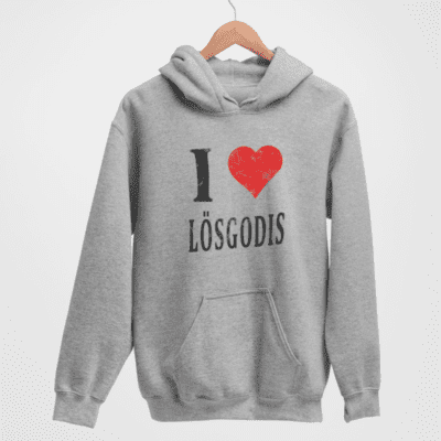 Hoodie - I heart losgodis