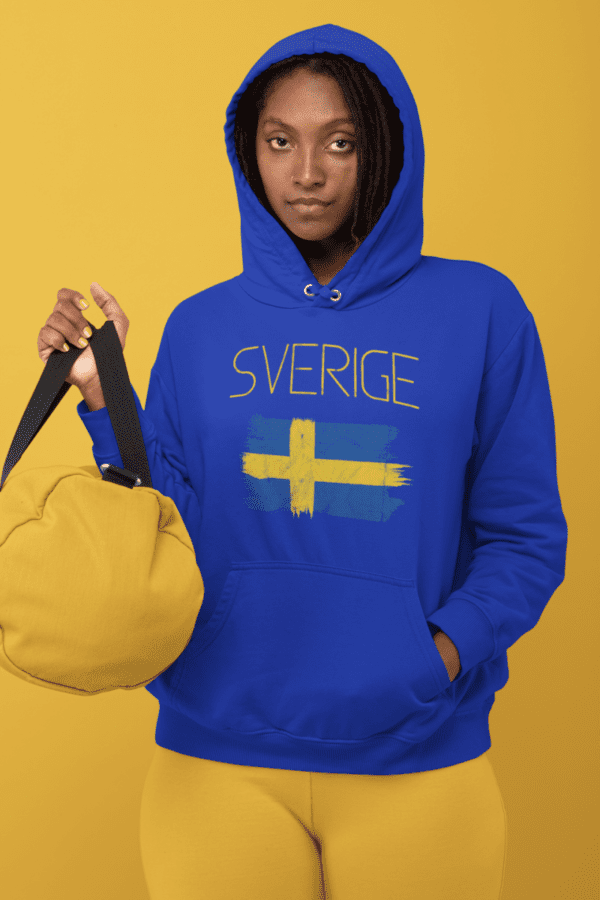 Hoodie - Sverige (flagga)