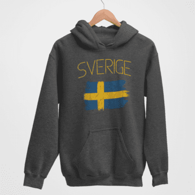 Hoodie - Sverige (flagga)