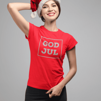 T-Shirt - God jul (square)