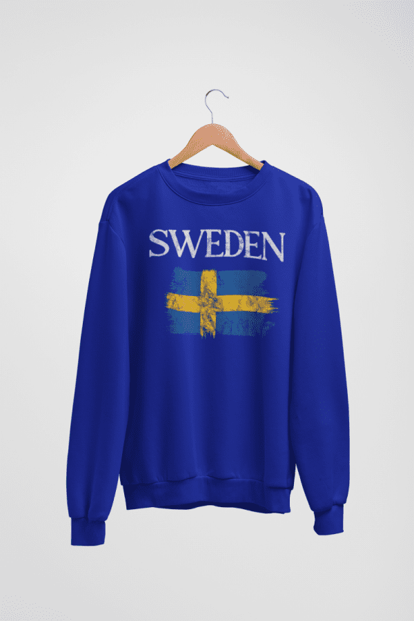 Sweatshirt - Sweden (flagga)