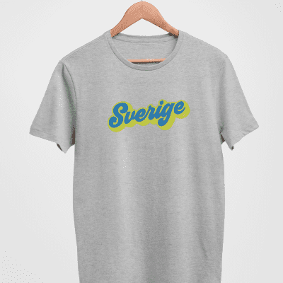 T-Shirt - Sverige retro