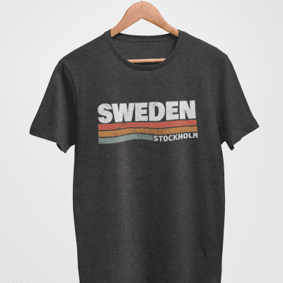 T-Shirt - Sweden Stockholm