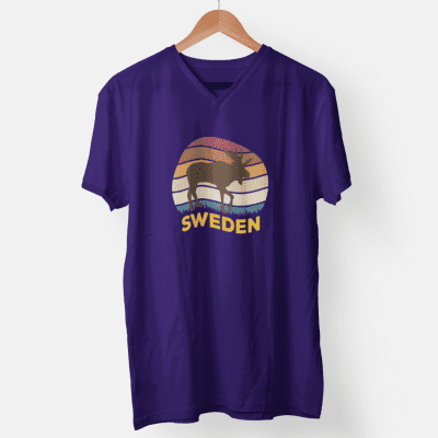 V-Neck - Sweden Moose