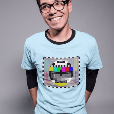 T-Shirt - SVT TV testbild