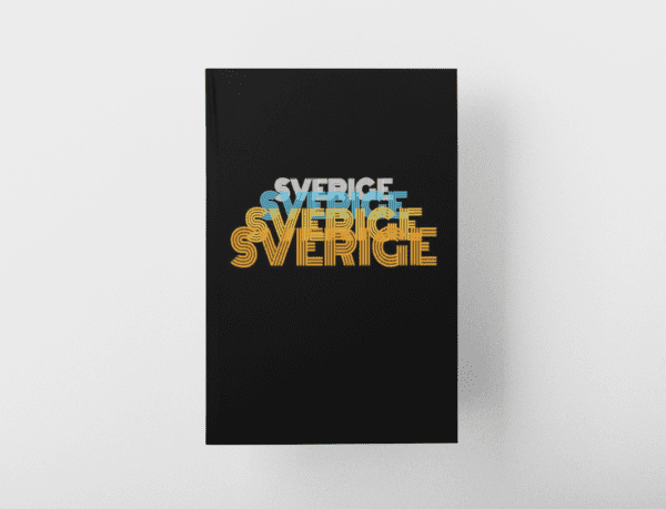 Sverige Sweden Notebook Journal