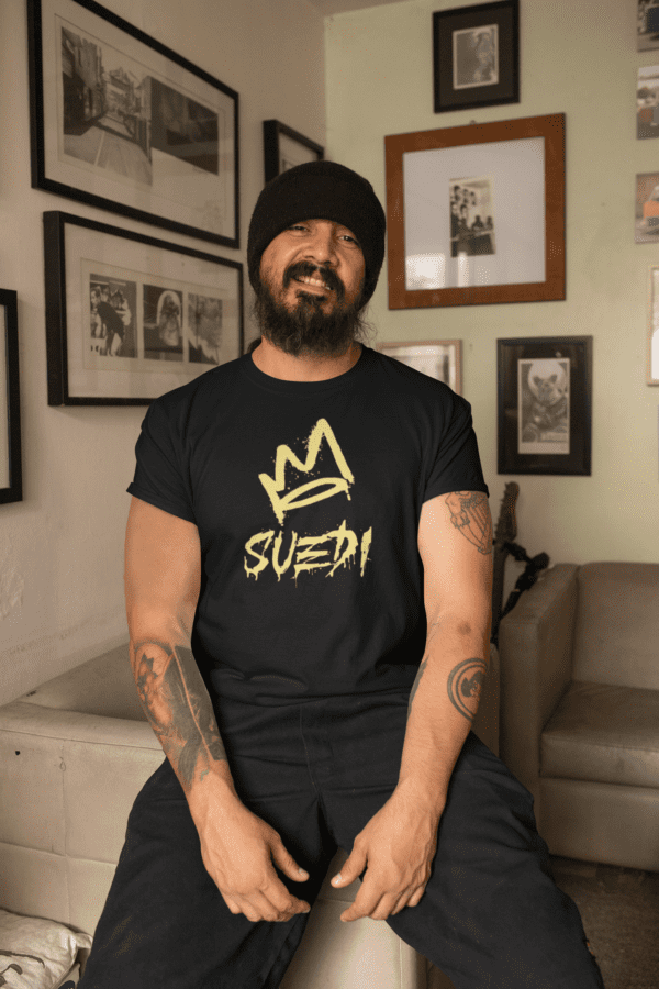 Suedi with Crown Sweden tshirt