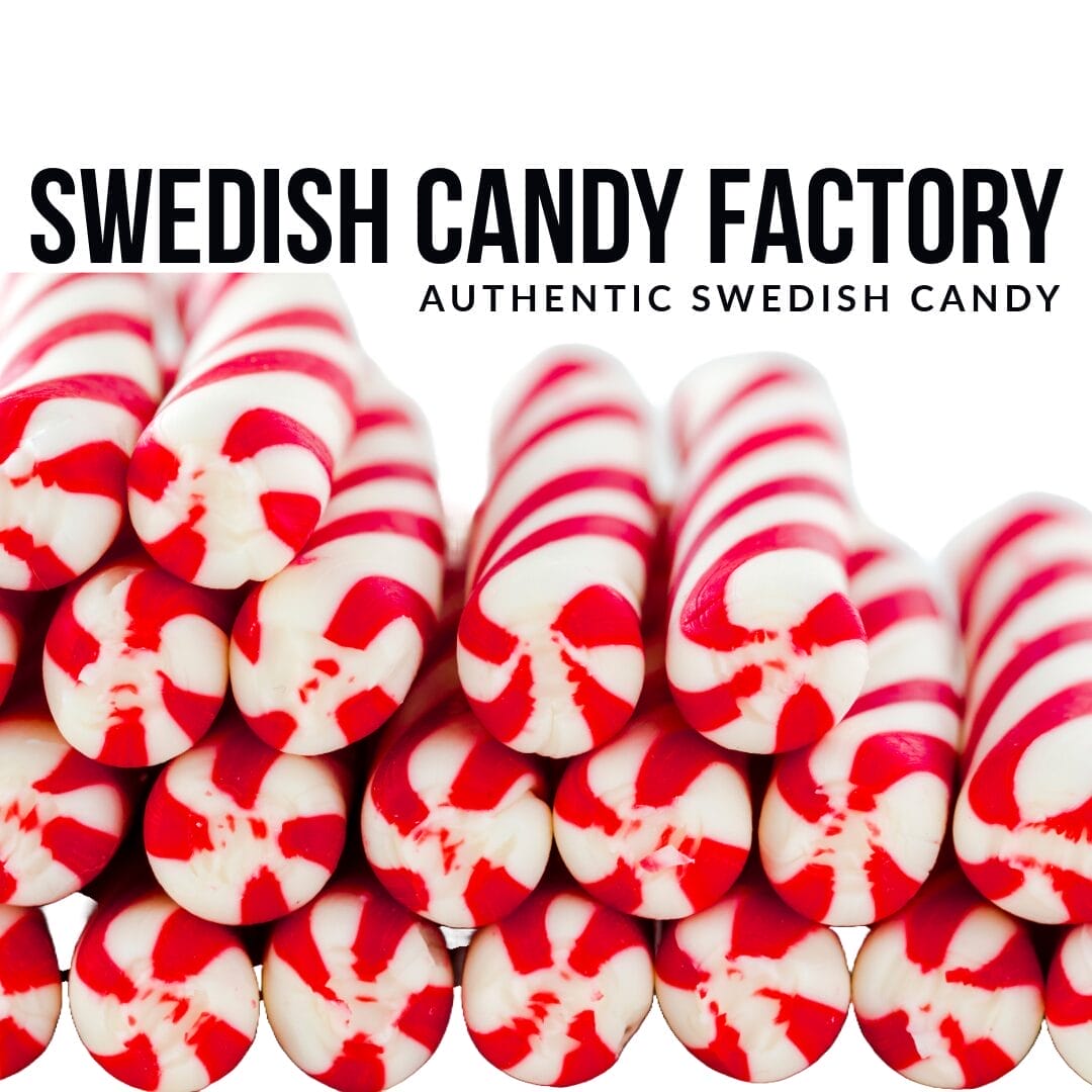 Swedish Candy Factory: Authentic Handmade Polkagris Candy